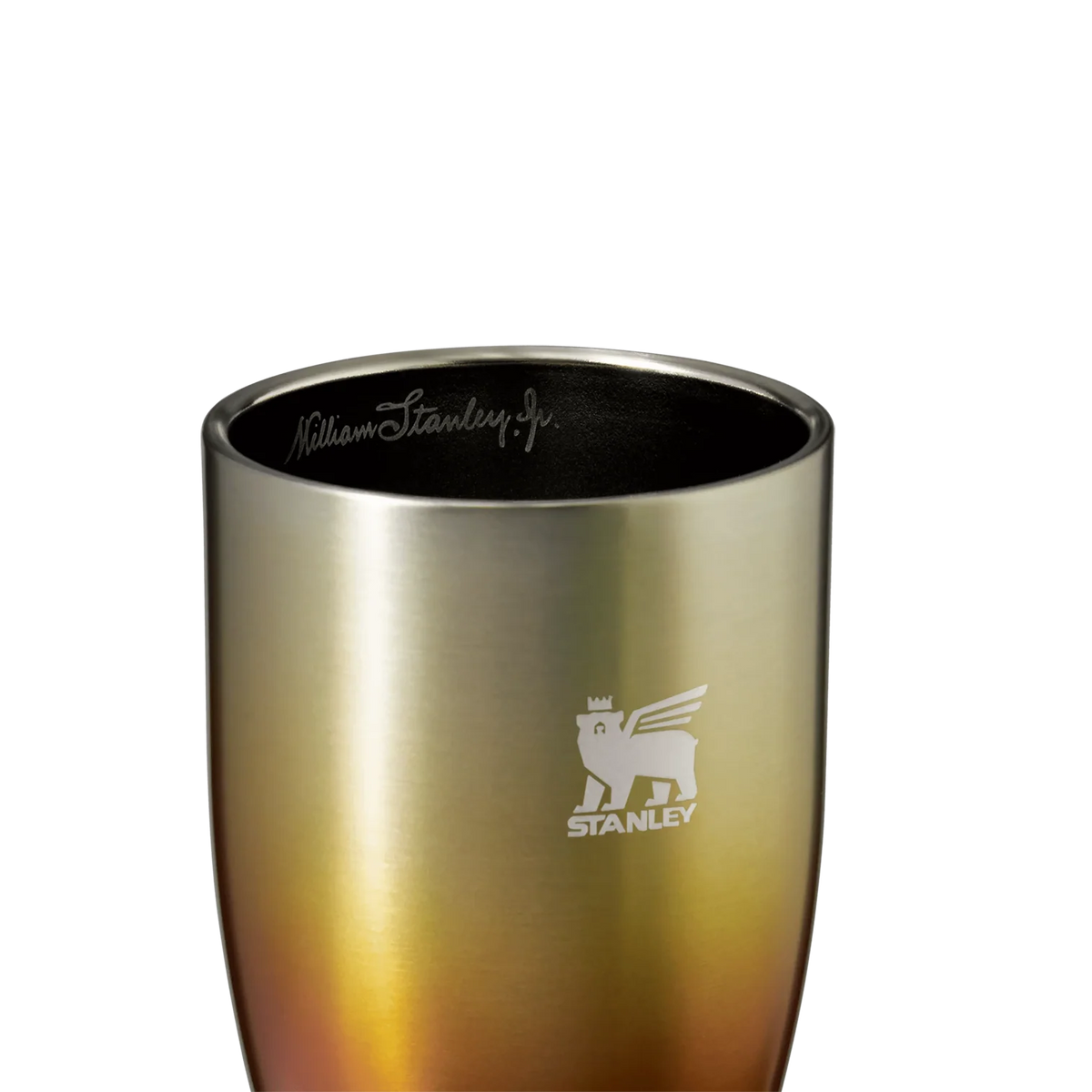 Ly STANLEY Golden Hour Prismatic Pilsner Glass #Amber Haze