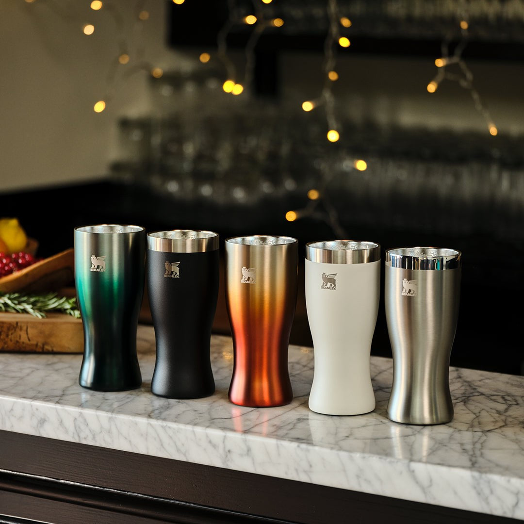 Ly STANLEY Golden Hour Prismatic Pilsner Glass #Foundry Black