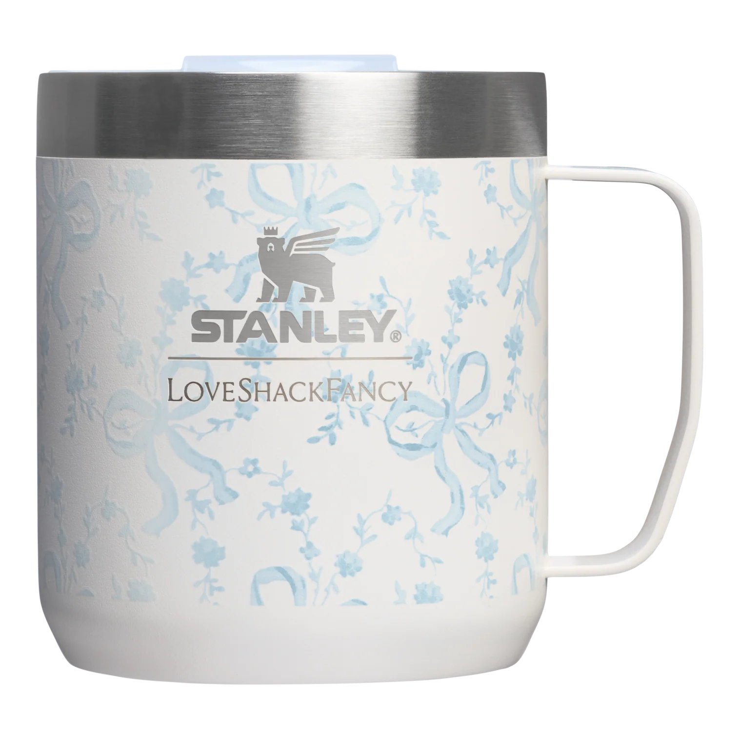 Ly STANLEY Holiday Everyday Camp Mug #Coquette Bow Winter Ice-Kallos
