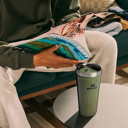 Ly STANLEY Textured Everyday Tumbler #Dried Pine