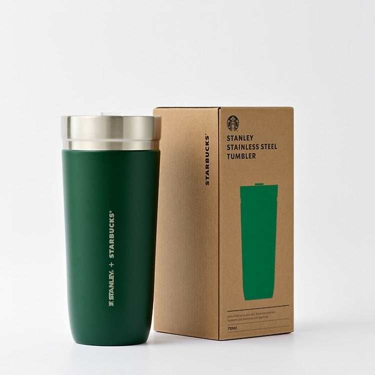Ly Starbucks SS Green Stanley Iceland Tumbler