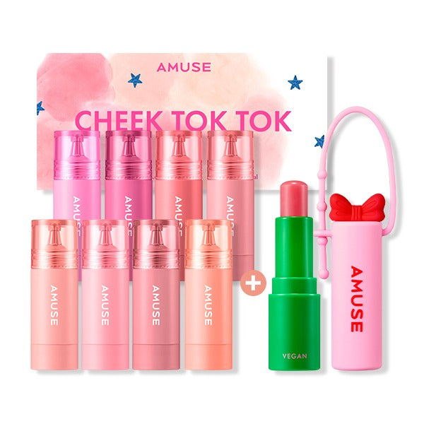 Má Hồng AMUSE Cheek Tok Tok Special Kit-Kallos