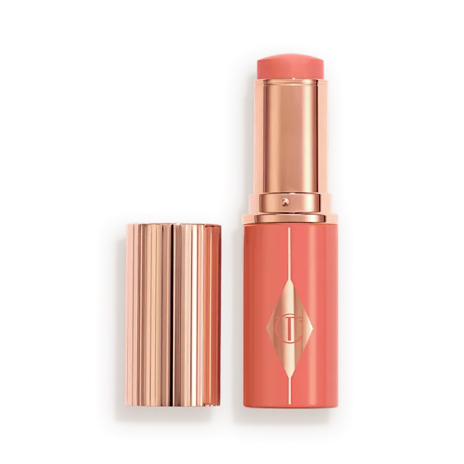 Má Hồng Charlotte Tilbury Unreal Blush Healthy Glow Stick #Peachy Glow