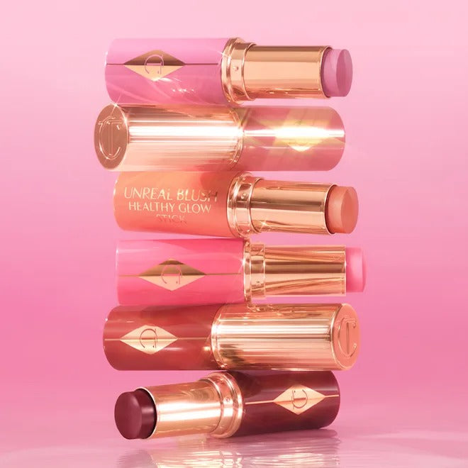 Má Hồng Charlotte Tilbury Unreal Blush Healthy Glow Stick #Peachy Glow