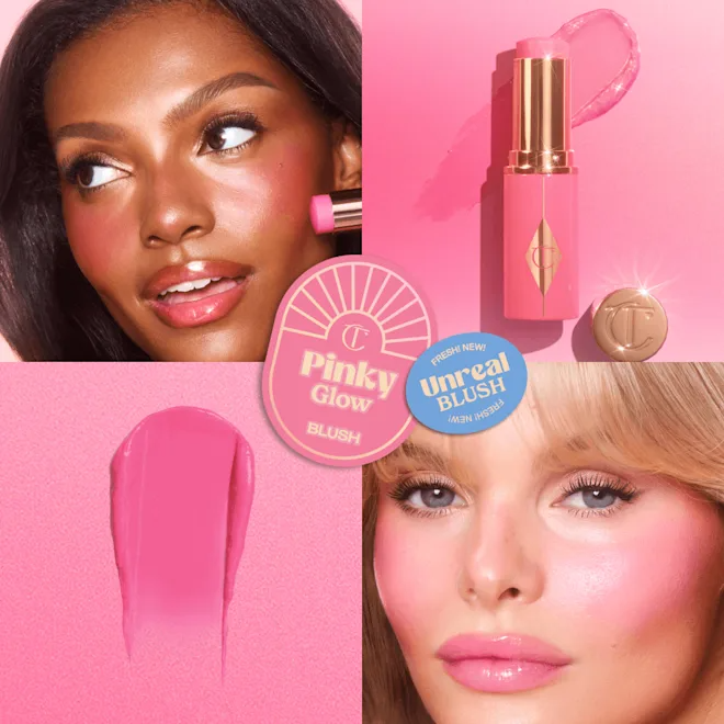 Má Hồng Charlotte Tilbury Unreal Blush Healthy Glow Stick #Pinky Glow