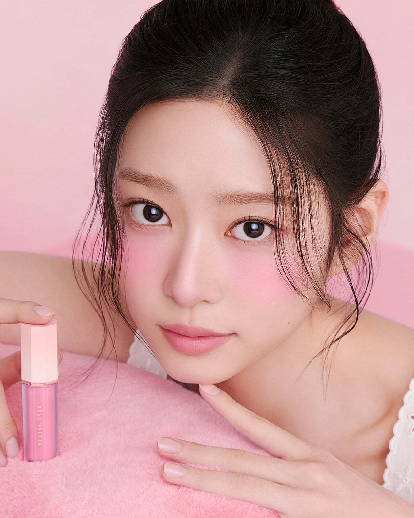 Má Hồng DEAR DAHLIA Petal Blur Cream Blush-Kallos