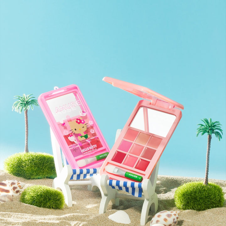 Má Hồng &amp; Son AMUSE Lip &amp; Cheek Palette Phone-Kallos