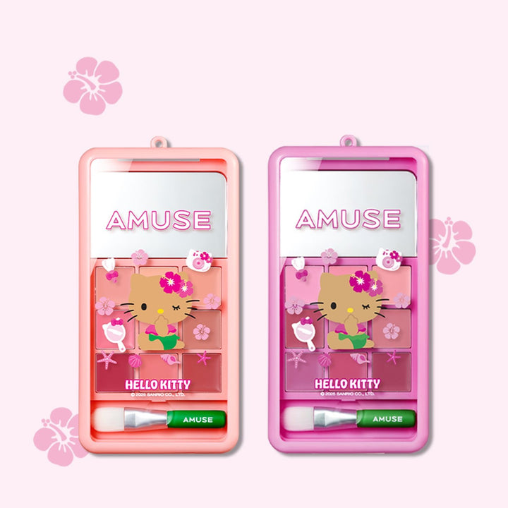 Má Hồng &amp; Son AMUSE Lip &amp; Cheek Palette Phone-Kallos