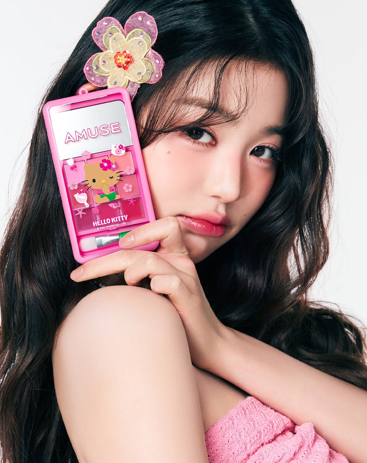 Má Hồng &amp; Son AMUSE Lip &amp; Cheek Palette Phone-Kallos