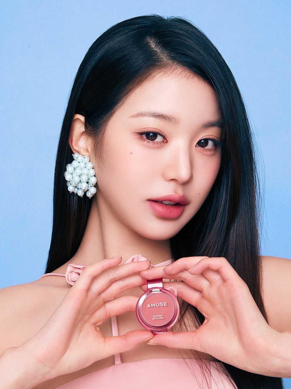 Bộ Má Hồng & Son AMUSE Powder Lip & Cheek 12 Piece Set-Kallos