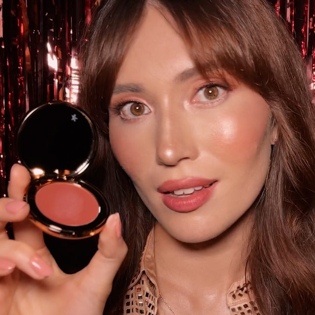 Má Hồng &amp; Son Charlotte Tilbury Pillow Talk Lip &amp; Cheek Glow 