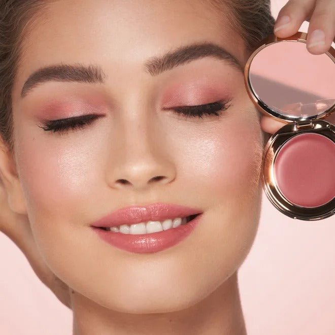 Má Hồng &amp; Son Charlotte Tilbury Pillow Talk Lip &amp; Cheek Glow 