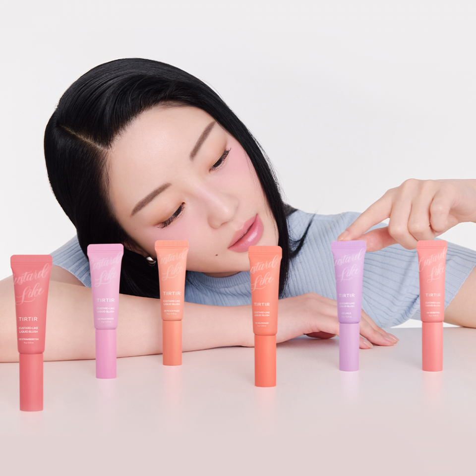 Má Hồng TIRTIR Custard-Like Liquid Blush-Kallos