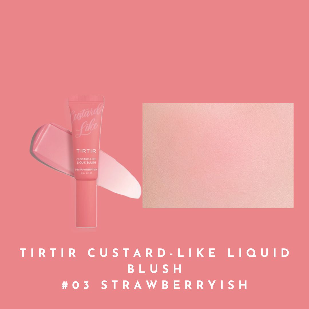 Má Hồng TIRTIR Custard-Like Liquid Blush