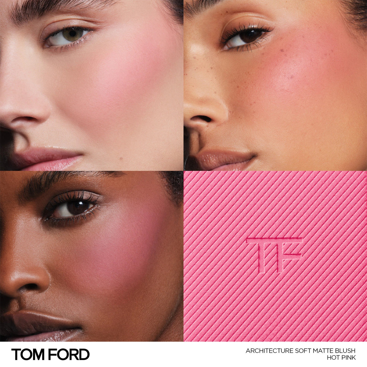 Má Hồng TOM FORD Architecture Soft Matte Blush #5 Hot Pink