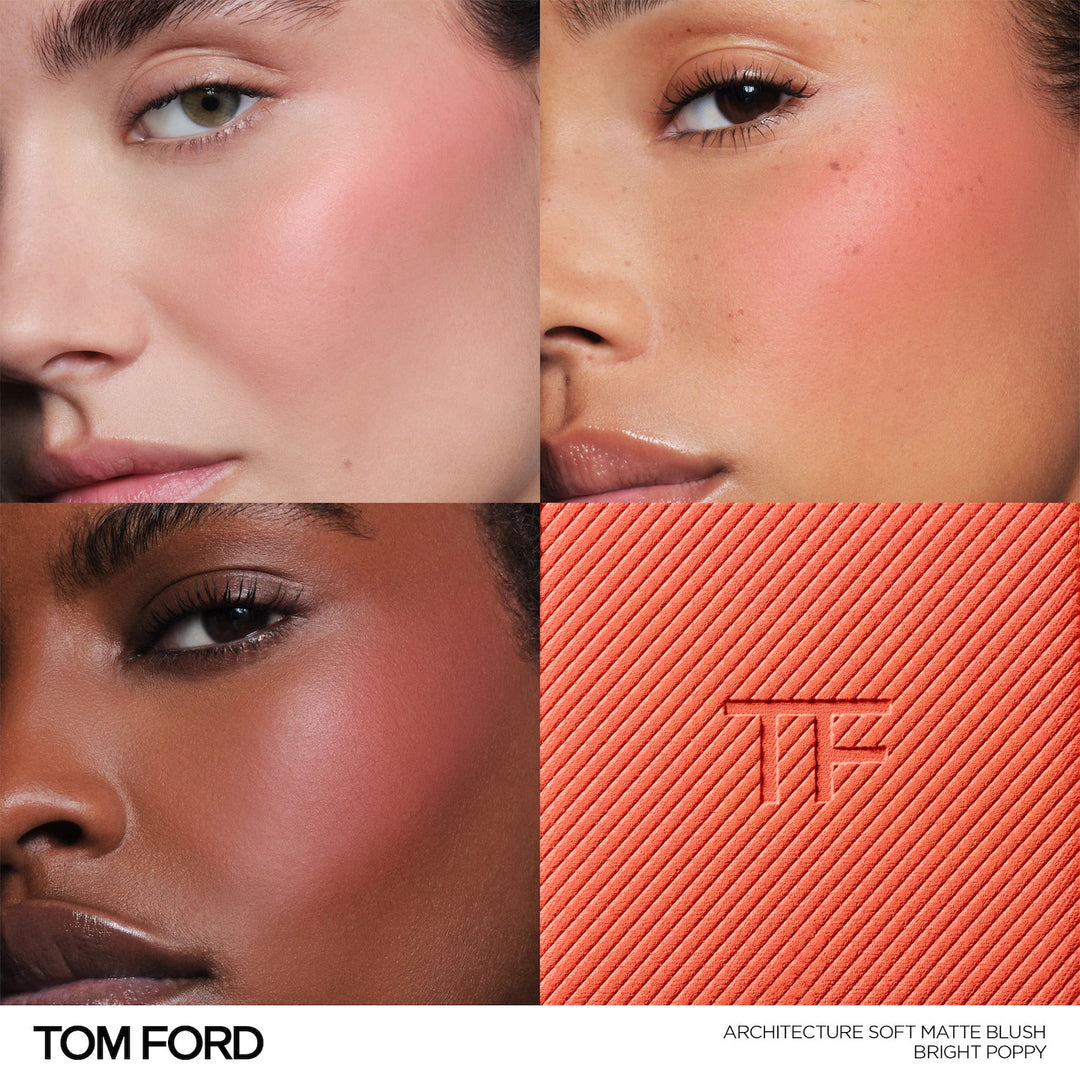 Má Hồng TOM FORD Architecture Soft Matte Blush #6 Bright Poppy