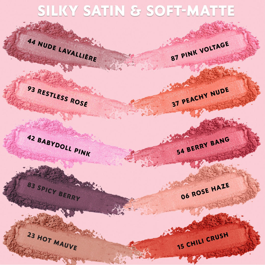 Má Hồng YSL Make Me Blush Bold Blurring Blush #23 Hot Mauve