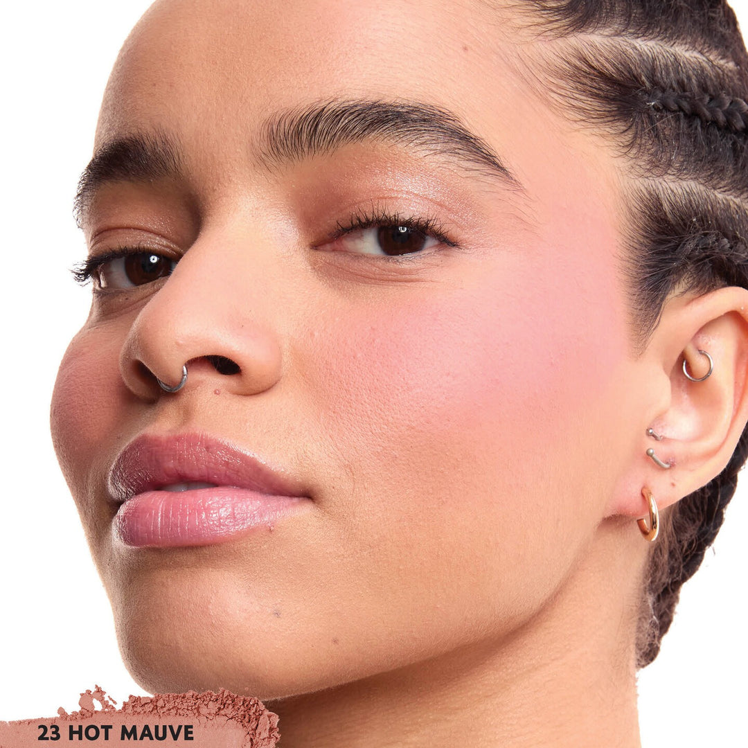 Má Hồng YSL Make Me Blush Bold Blurring Blush #23 Hot Mauve