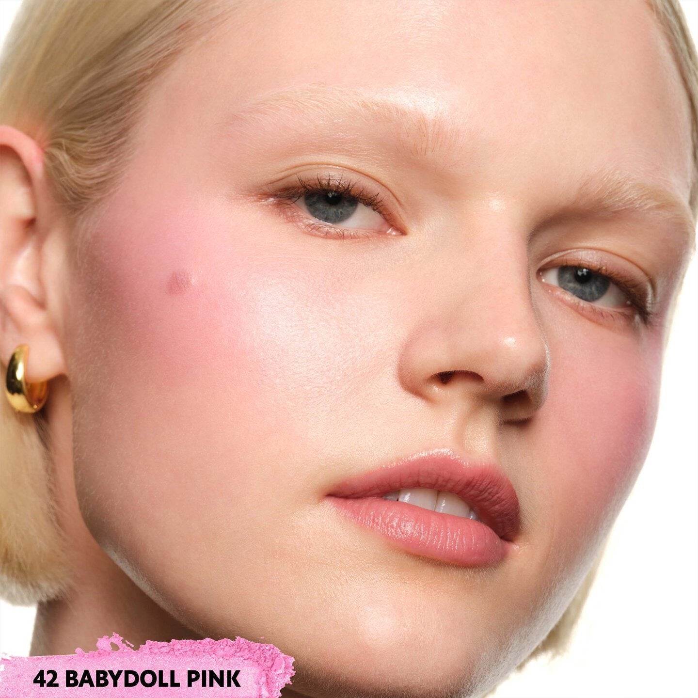Má Hồng YSL Make Me Blush Bold Blurring Blush #42 Babydoll Pink-Kallos