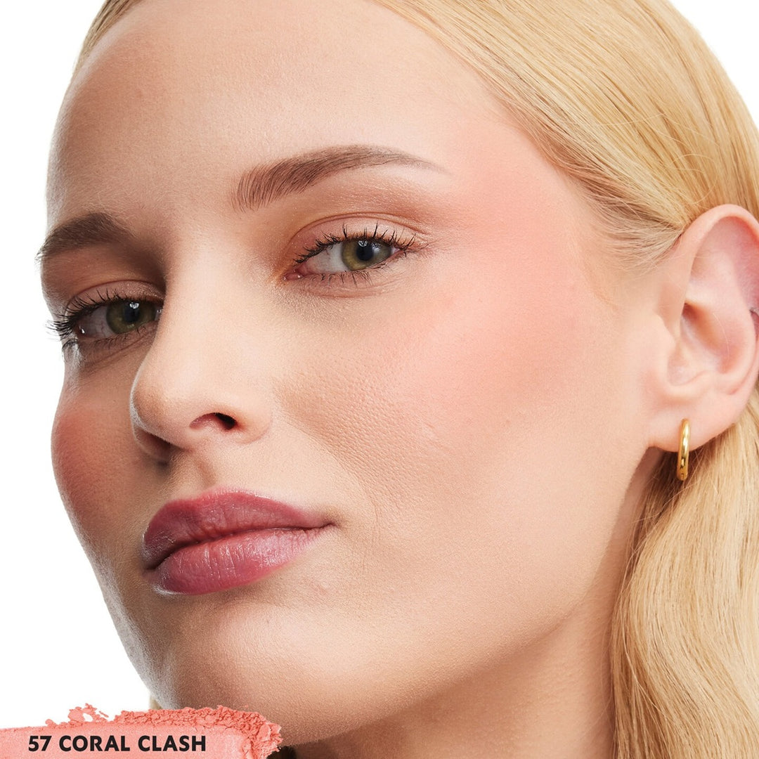 Má Hồng YSL Make Me Blush Bold Blurring Blush #57 Coral Clash