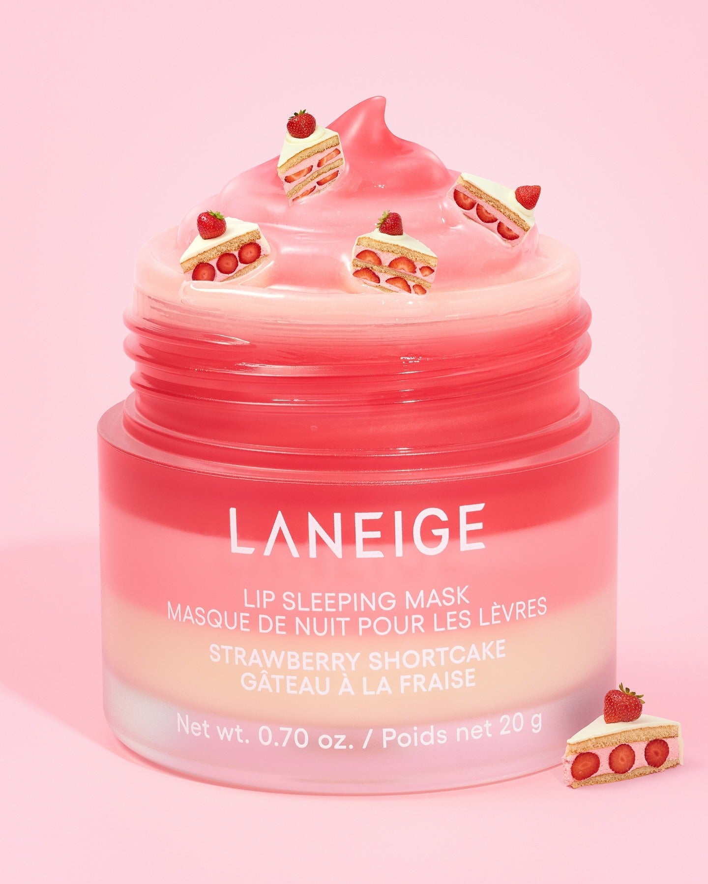 Mặt Nạ Môi Laneige Lip Sleeping Mask #Strawberry Shortcake-Kallos