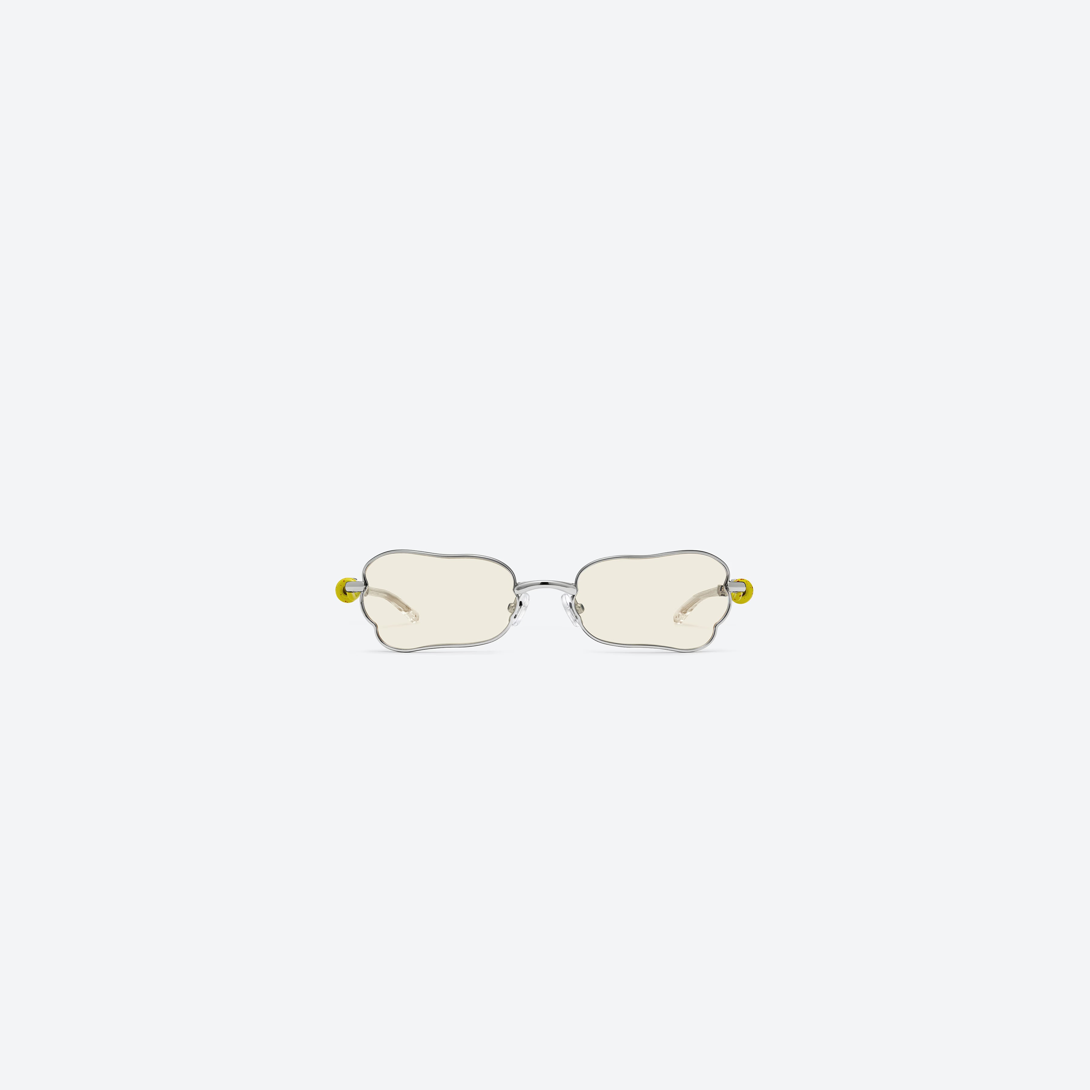 Mắt Kính Gentle Monster Tofi 02 (CM) #Silver / Clear