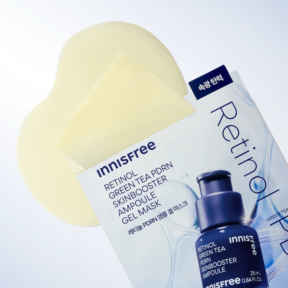 Mặt Nạ INNISFREE Retinol Green Tea PDRN Skinbooster Ampoule Gel Mask-Kallos