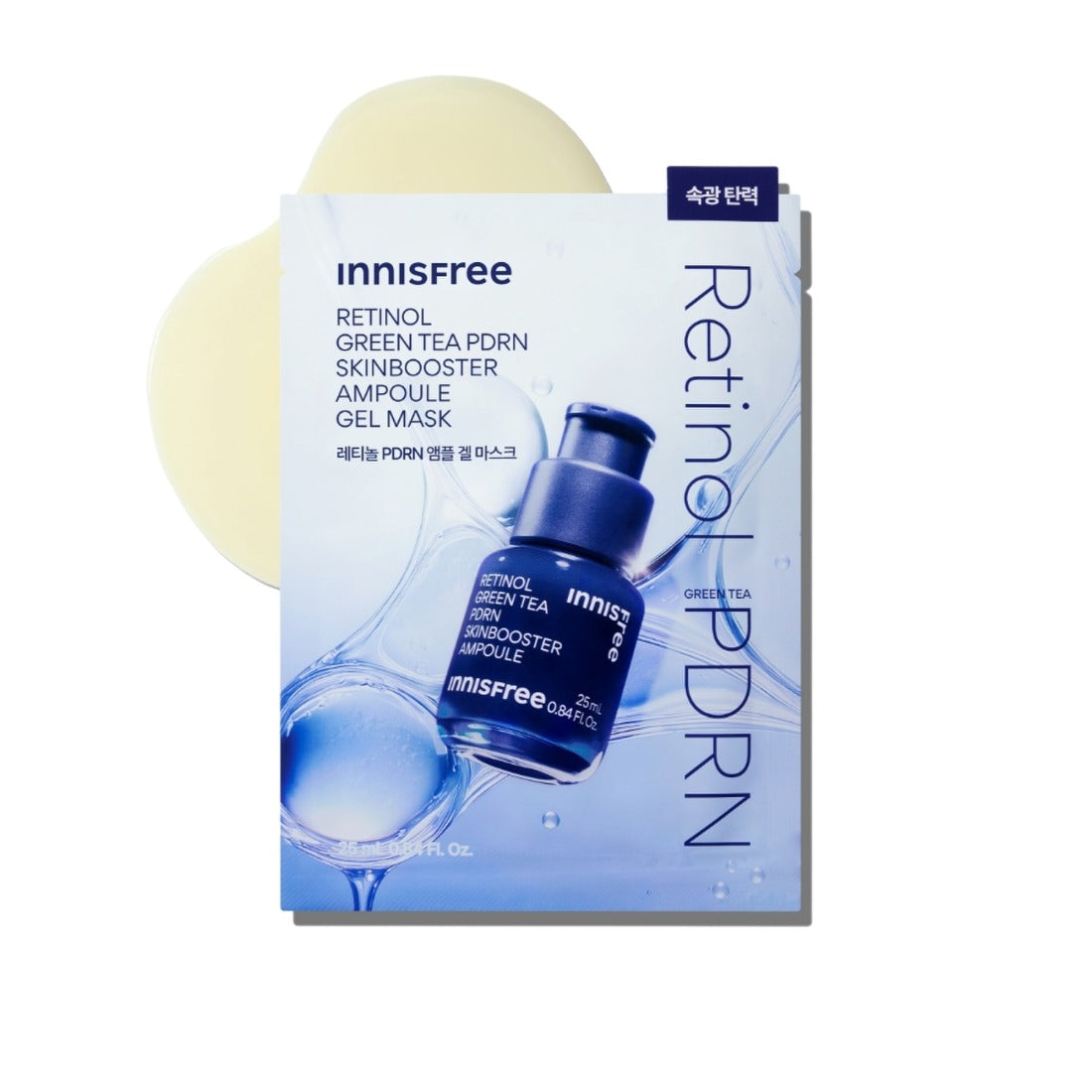 Mặt Nạ INNISFREE Retinol Green Tea PDRN Skinbooster Ampoule Gel Mask-Kallos