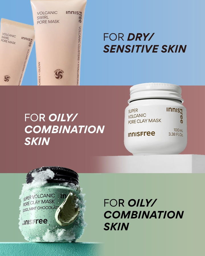 Mặt Nạ INNISFREE Super Volcanic Pore Mask Cool Mint Chocolate-Kallos