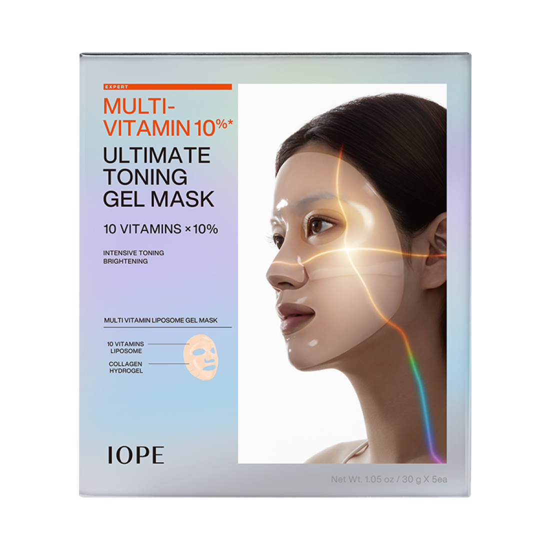 Mặt Nạ IOPE Multivitamin 10% Ultimate Toning Gel Mask-Kallos