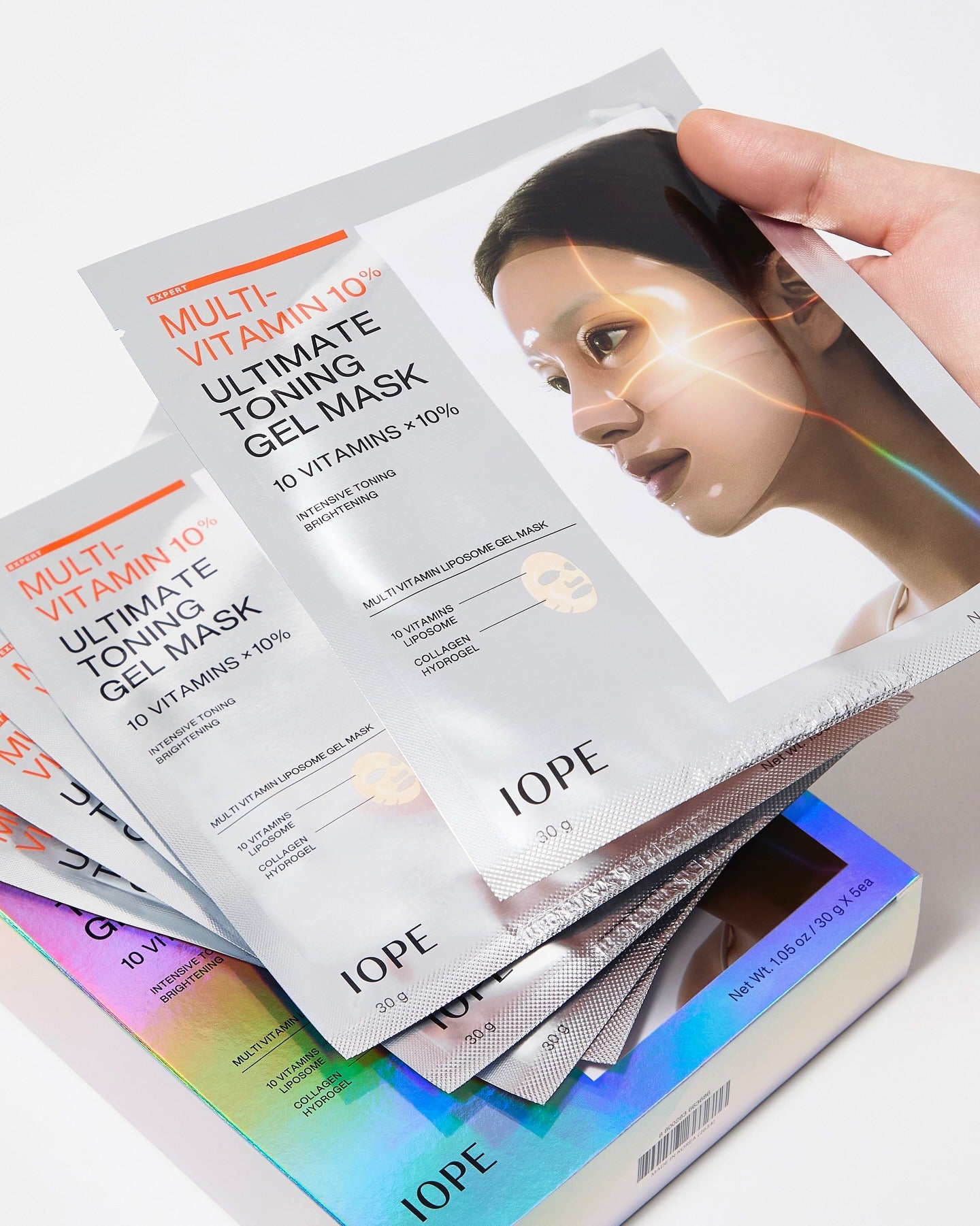 Mặt Nạ IOPE Multivitamin 10% Ultimate Toning Gel Mask-Kallos