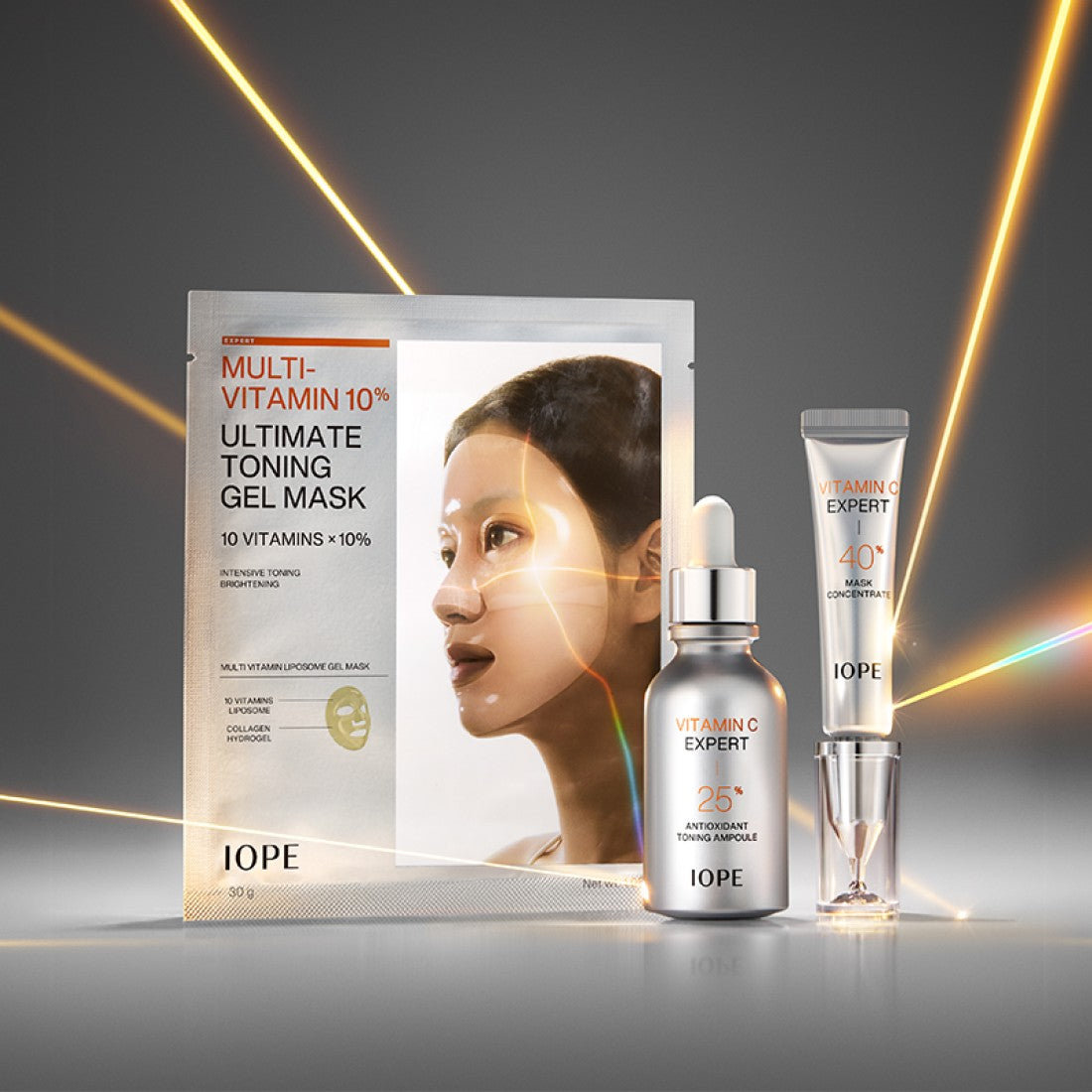Mặt Nạ IOPE Multivitamin 10% Ultimate Toning Gel Mask-Kallos