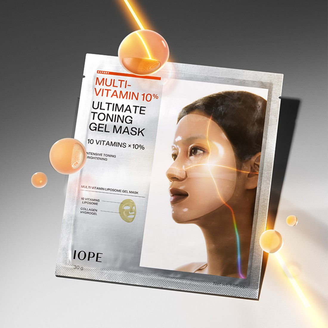 Mặt Nạ IOPE Multivitamin 10% Ultimate Toning Gel Mask-Kallos