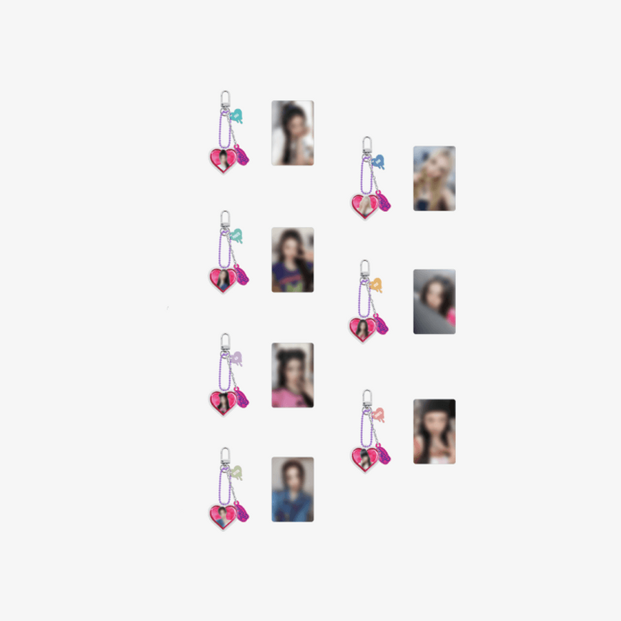 Móc Khoá BABYMONSTER Glitter Acrylic Keyring - Kallos Vietnam