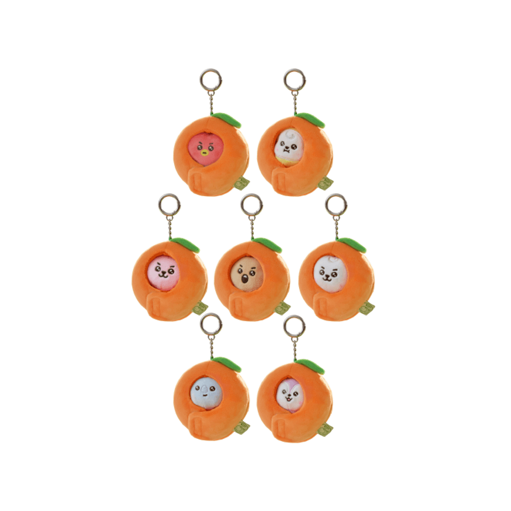 Móc Khoá BTS Baby Plush Keyring Orange Party