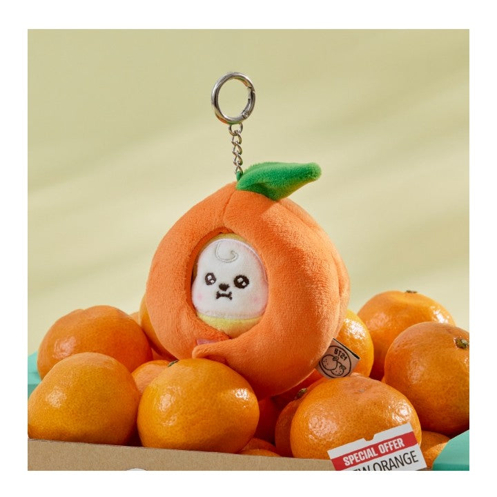 Móc Khoá BTS Baby Plush Keyring Orange Party