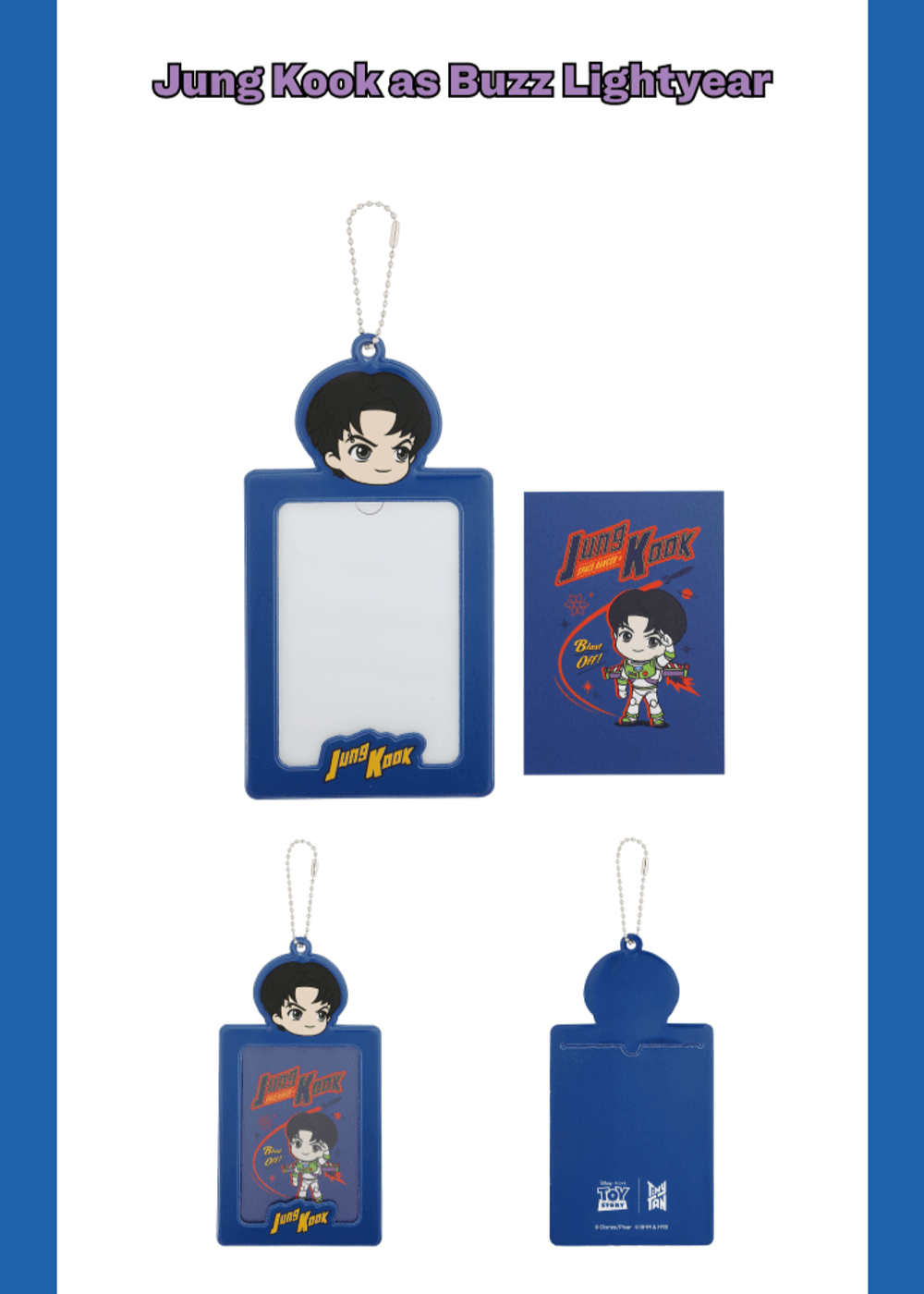 Móc Khoá BTS Mini Photo Card Holder Keyring - Kallos Vietnam