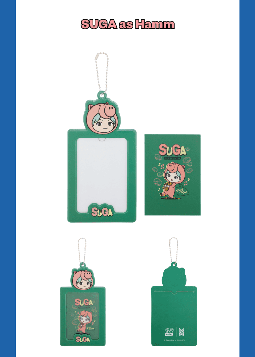 Móc Khoá BTS Mini Photo Card Holder Keyring - Kallos Vietnam