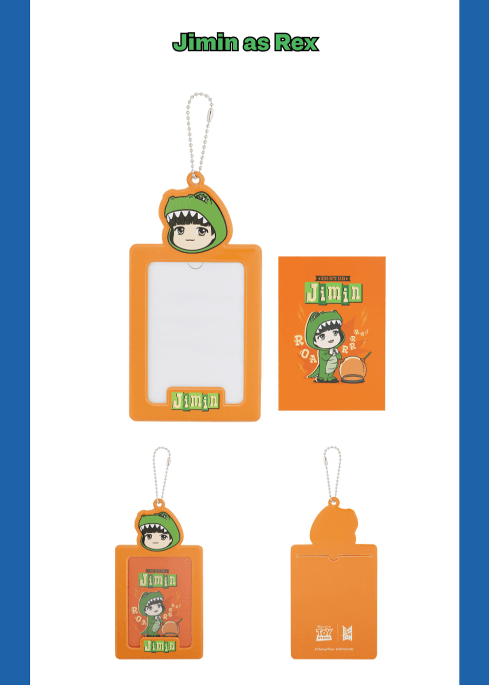 Móc Khoá BTS Mini Photo Card Holder Keyring - Kallos Vietnam
