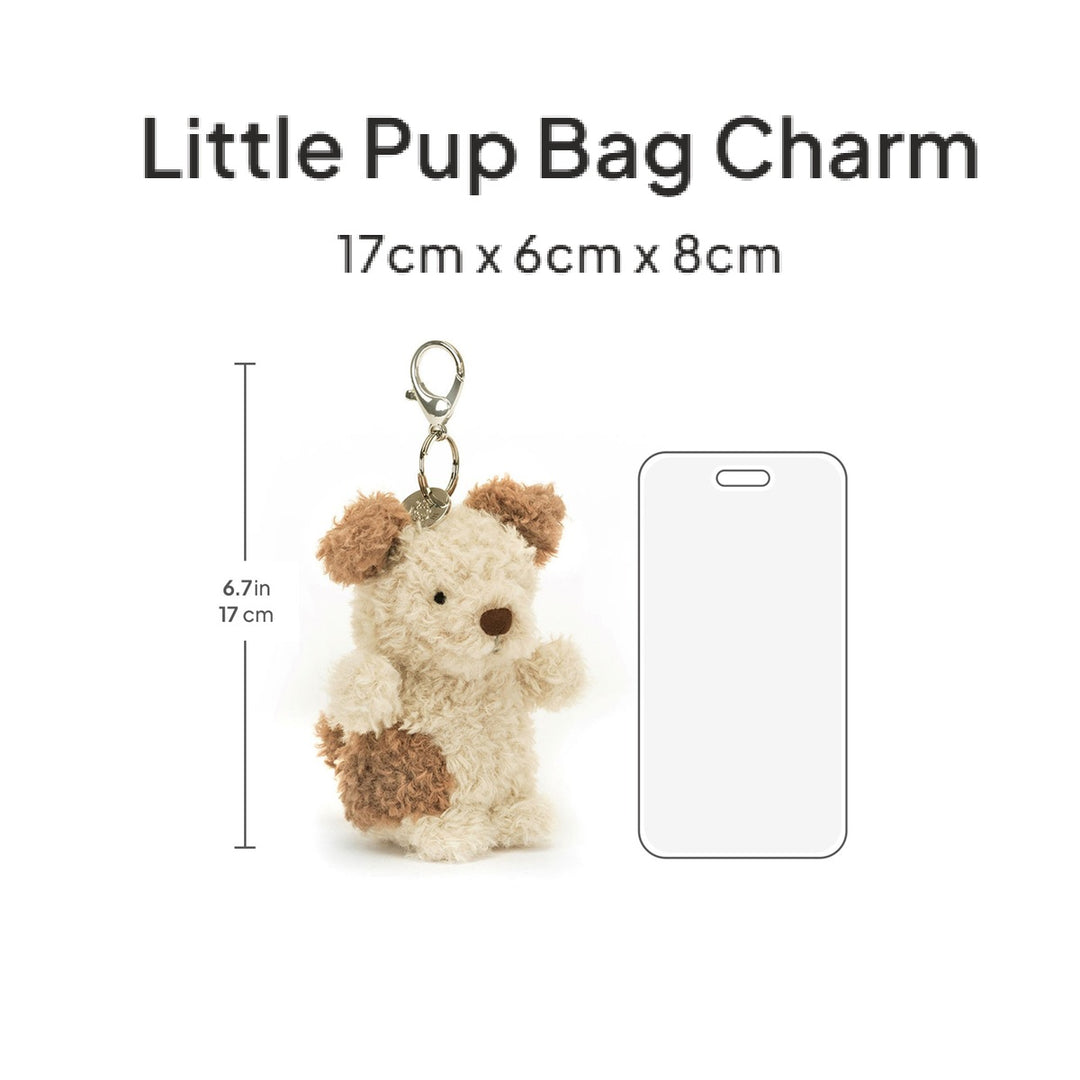 Móc Khoá Chó Bông JELLYCAT Little Pup Bag Charm