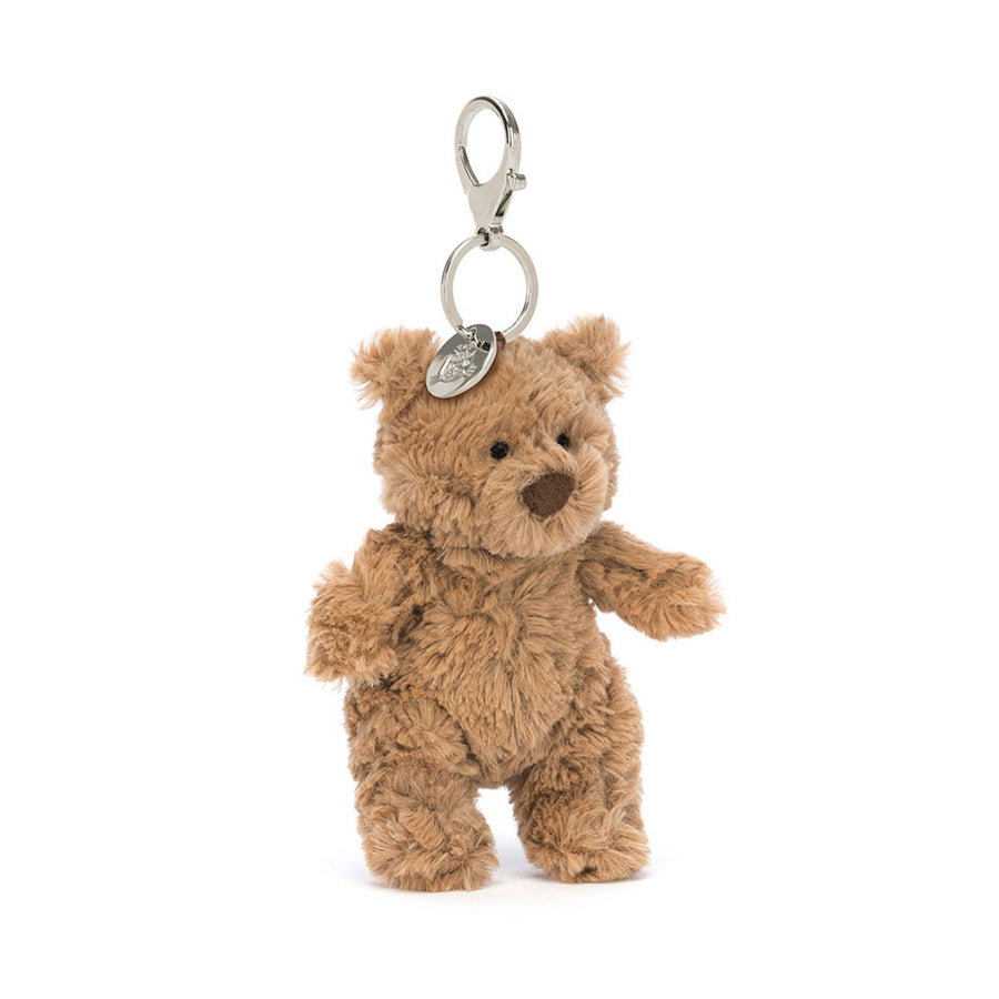 Móc Khoá Gấu Bông JELLYCAT Bartholomew Bear Bag Charm-Kallos