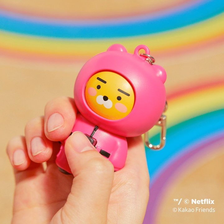 Móc Khoá KAKAO Friends Squid Game Moving Keyring #Ryan-Kallos