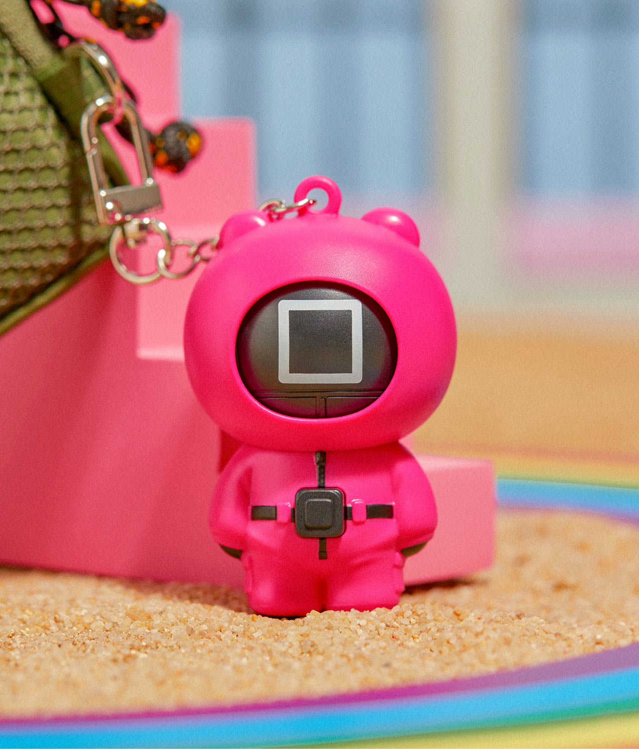 Móc Khoá KAKAO Friends Squid Game Moving Keyring #Ryan-Kallos