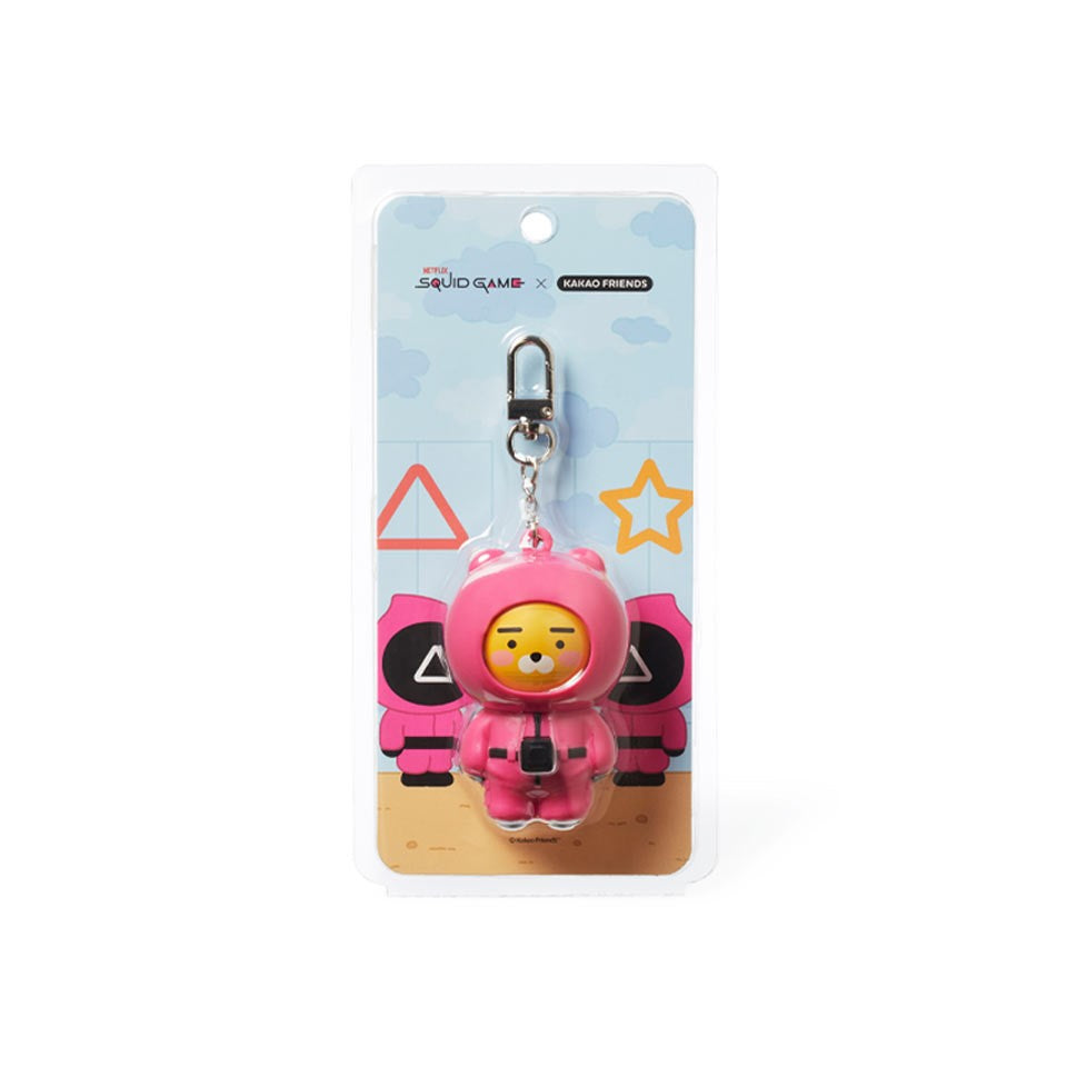 Móc Khoá KAKAO Friends Squid Game Moving Keyring #Ryan-Kallos
