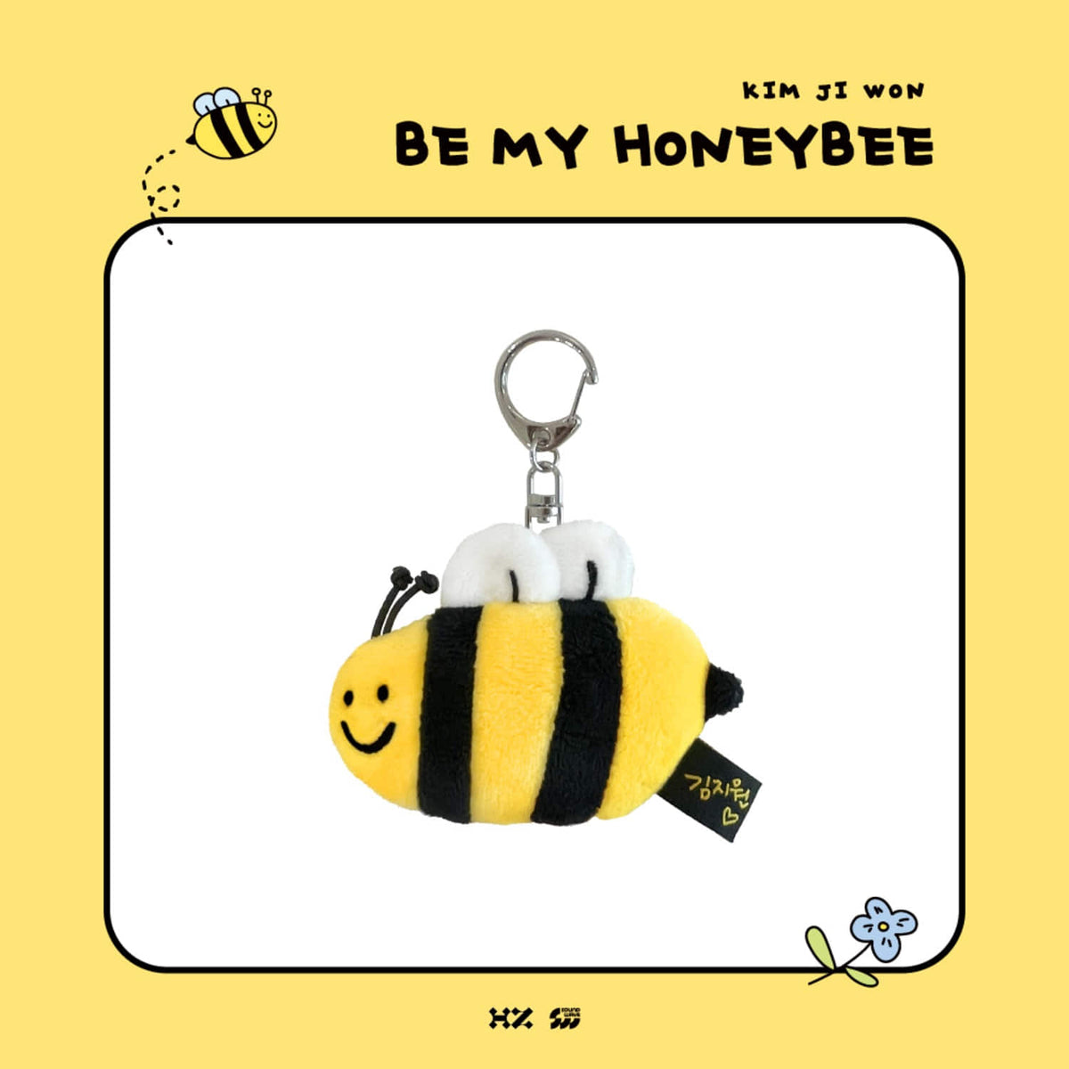 Móc Khoá Sound Wave Kim Ji Won Be My Honeybee Keyring