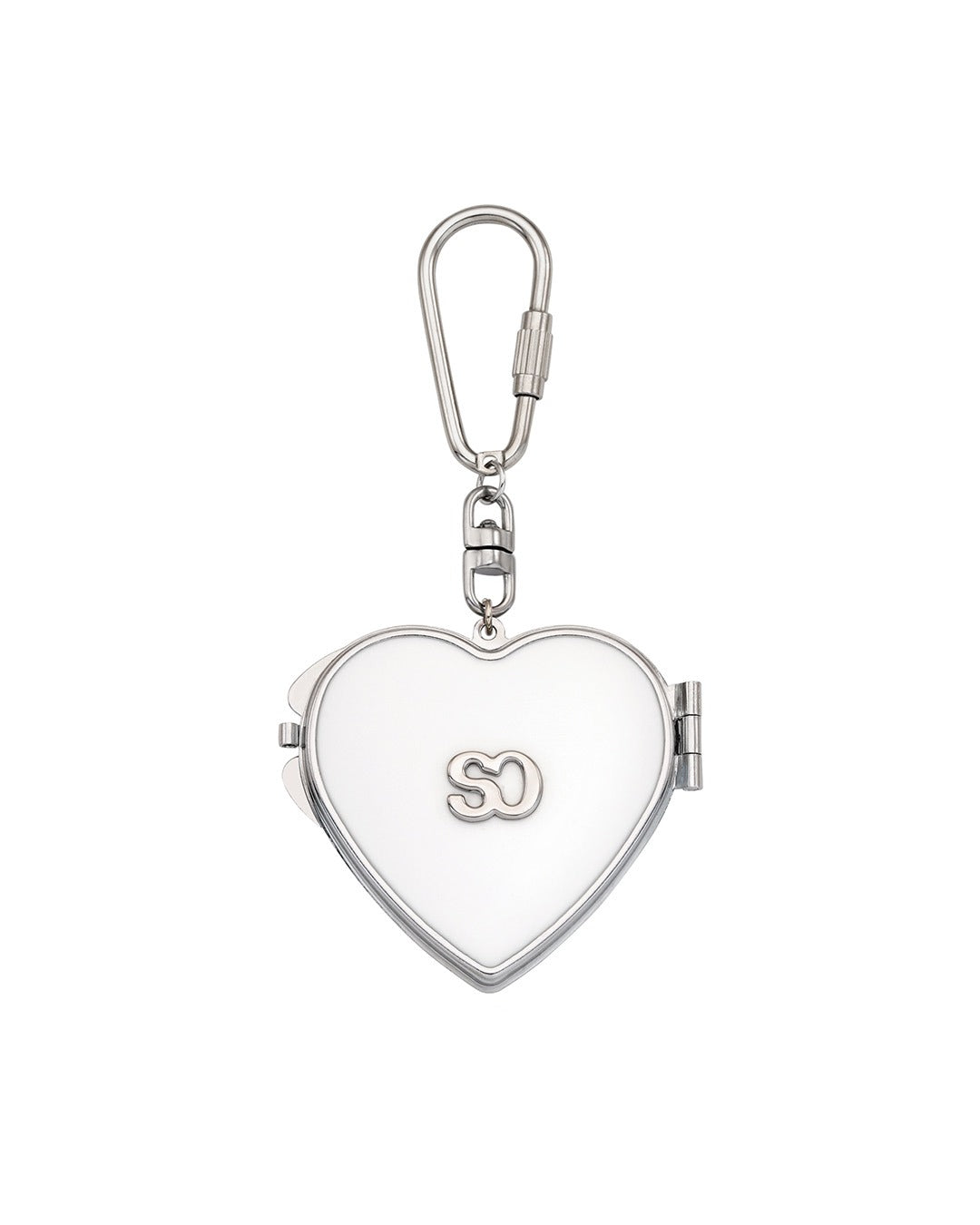 Móc Khoá Stand Oil Heart Berry Keyring #Silver