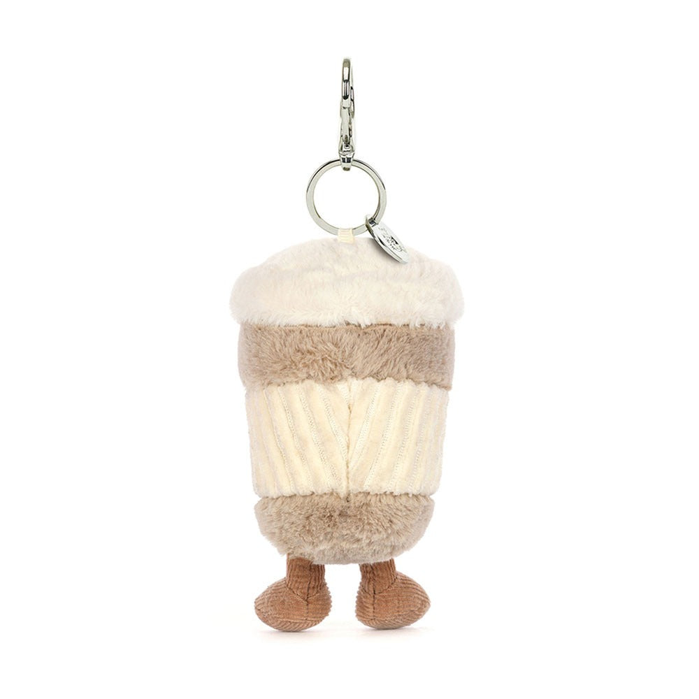 Móc Khoá Thú Bông JELLYCAT Amuseables Coffee-to-Go Bag Charm