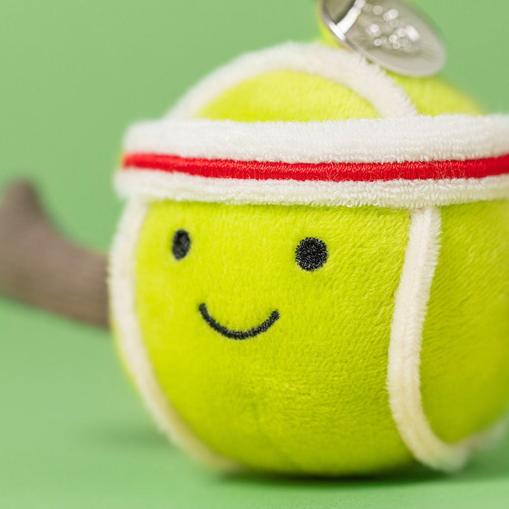 Móc Khoá Thú Bông JELLYCAT Amuseables Sports Tennis Bag Charm