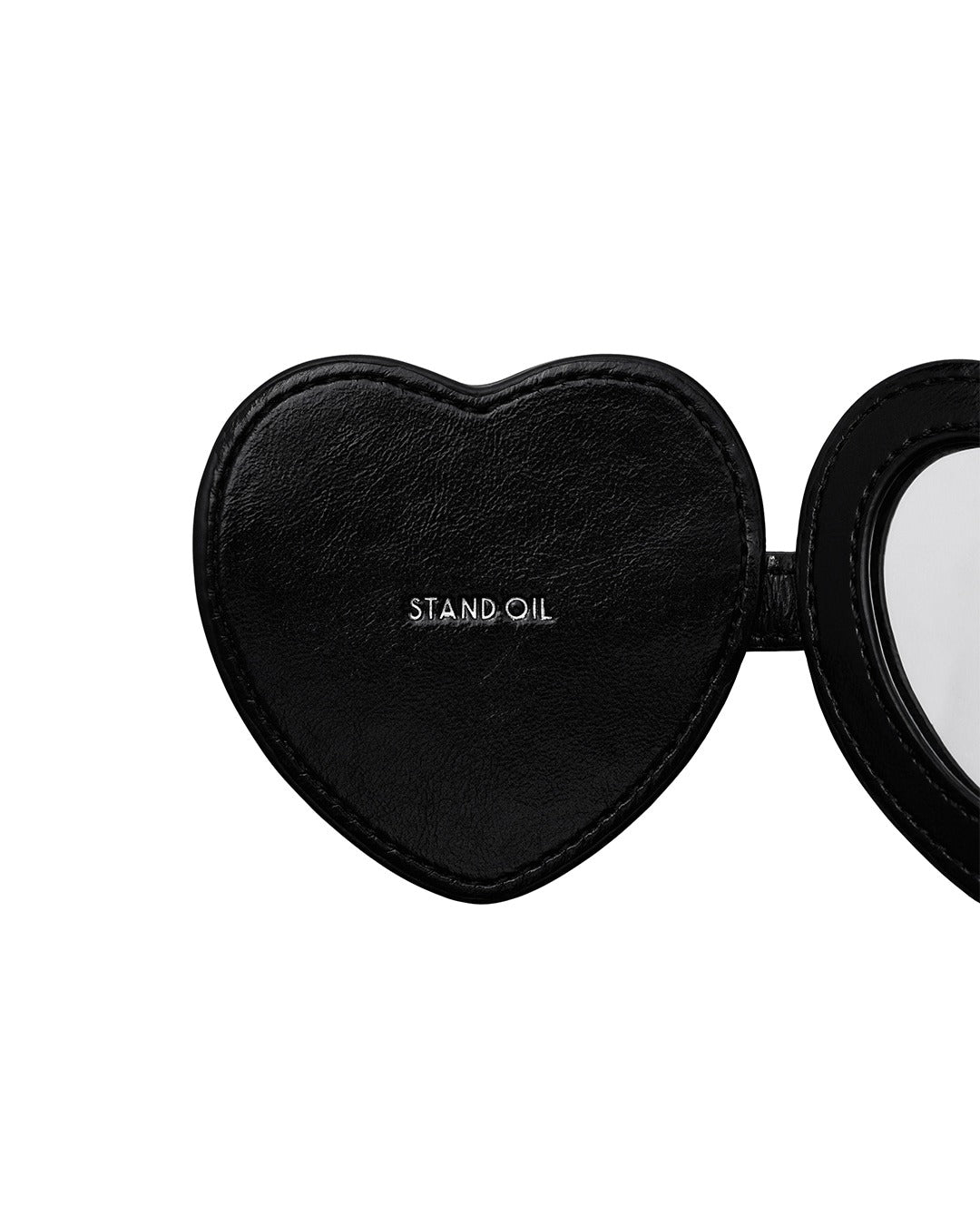 Móc Khoá Túi Xách Stand Oil Belted Mirror Keyring #Black