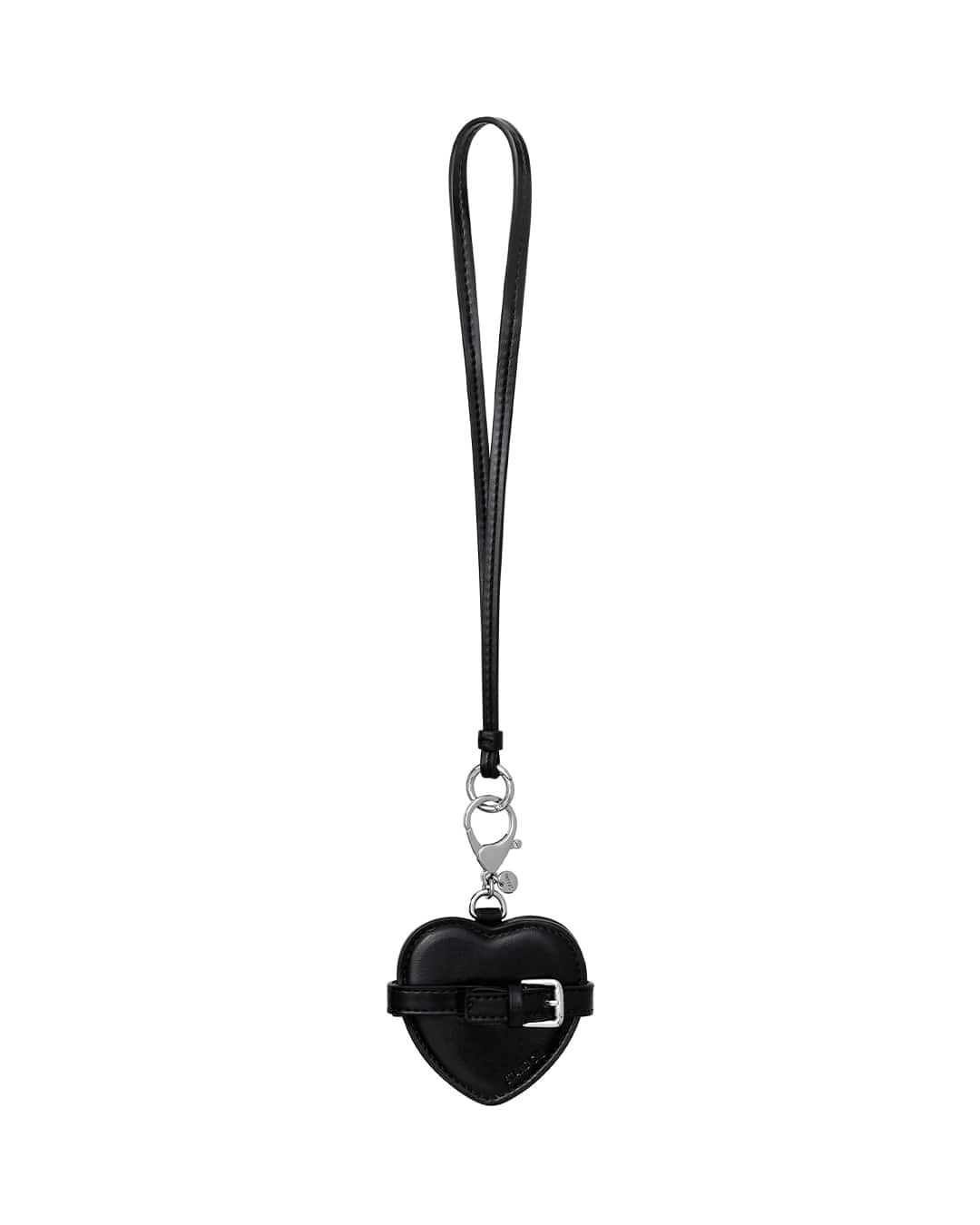 Móc Khoá Túi Xách Stand Oil Belted Mirror Keyring #Black